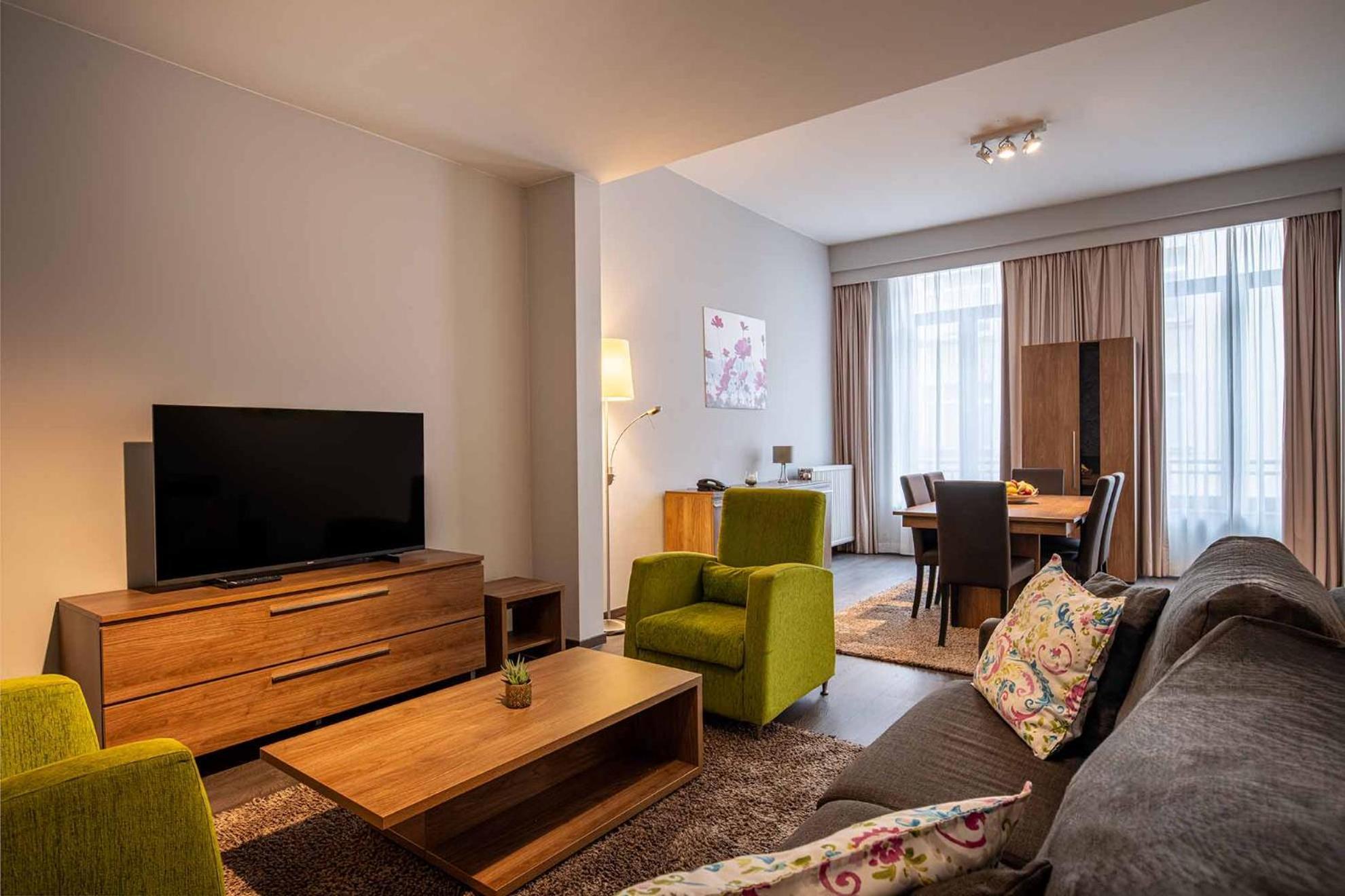 Thon Residence Florence Aparthotel Брюксел Екстериор снимка