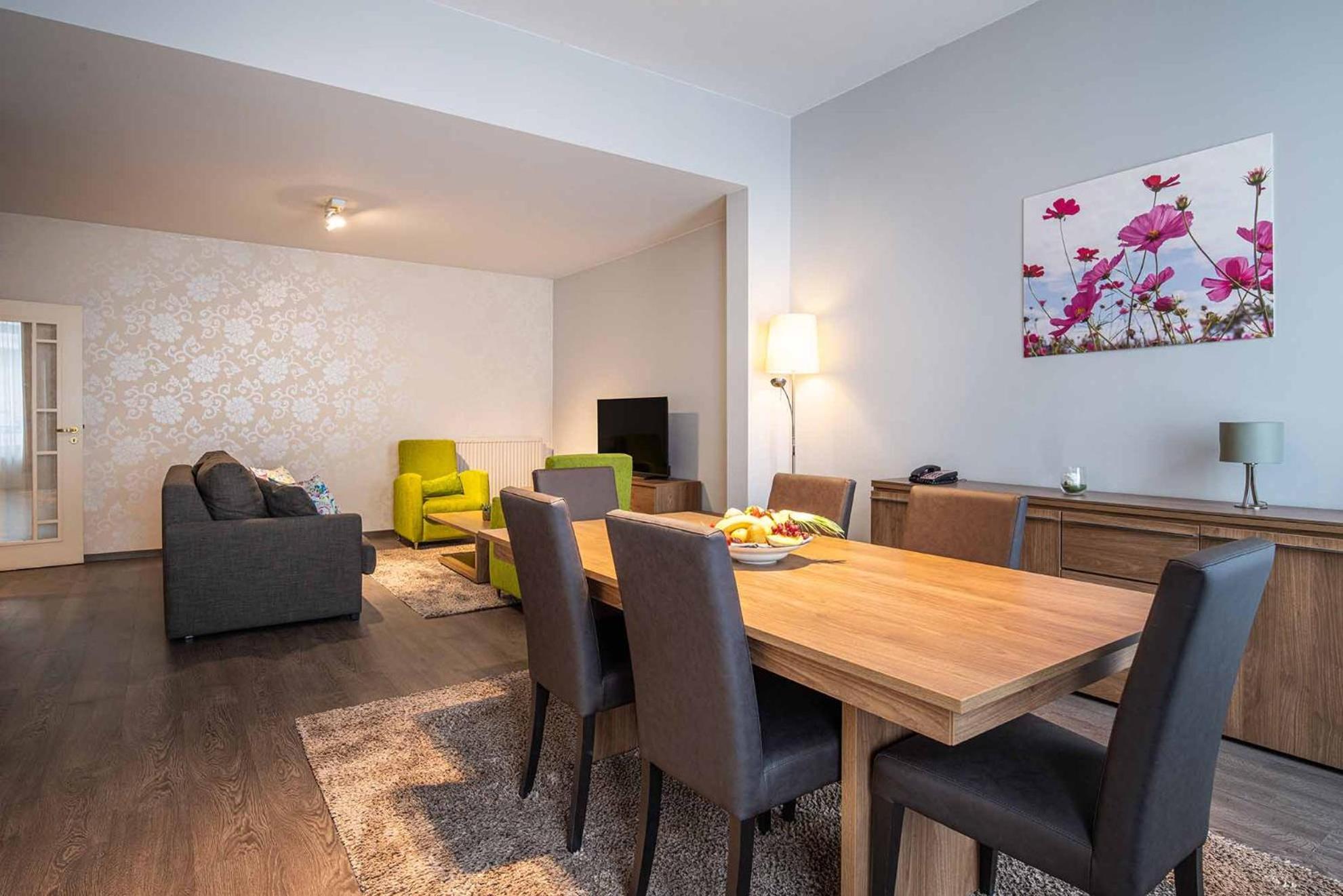 Thon Residence Florence Aparthotel Брюксел Екстериор снимка