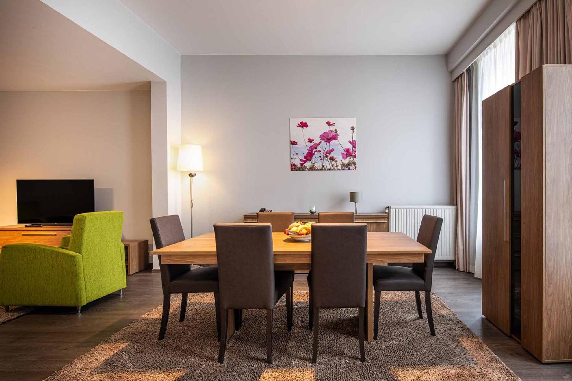 Thon Residence Florence Aparthotel Брюксел Екстериор снимка