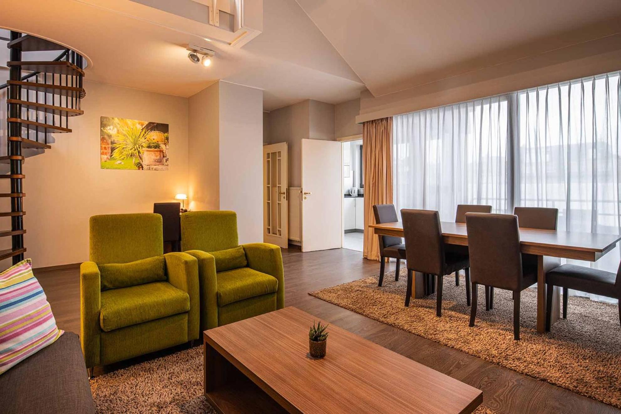Thon Residence Florence Aparthotel Брюксел Екстериор снимка